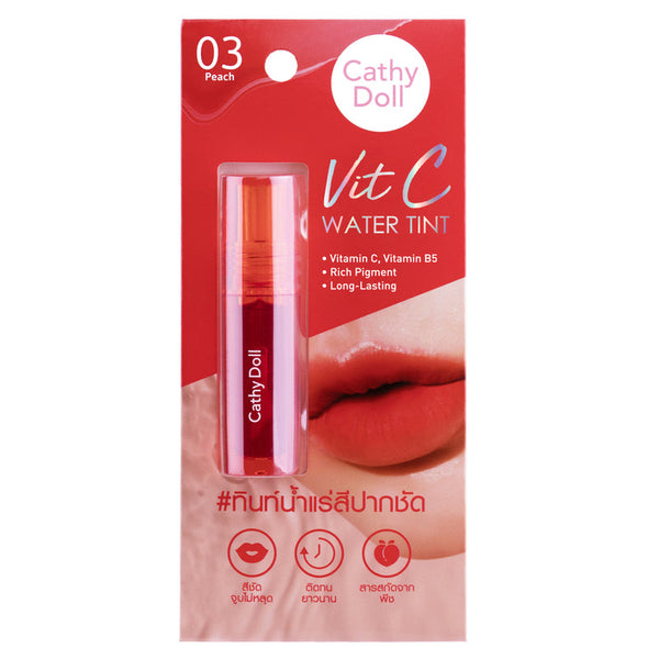 Cathy Doll Vitamin C Water Tint 2.7g - 03 Peach