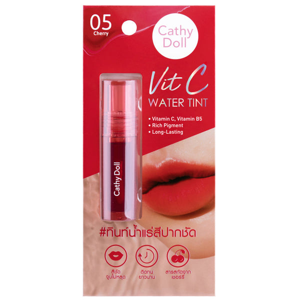 Cathy Doll Vitamin C Water Tint 2.7g - 05 Cherry