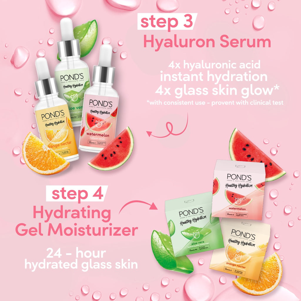 Pond's Healthy Hydration Aloe Vera Glass Skin Toner 110ml