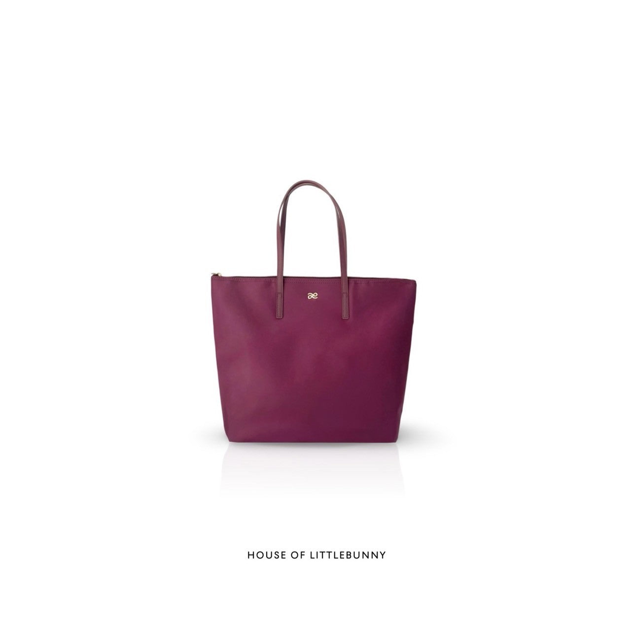 HOLB - Solene Nylon Tote Medium - Purple (New)