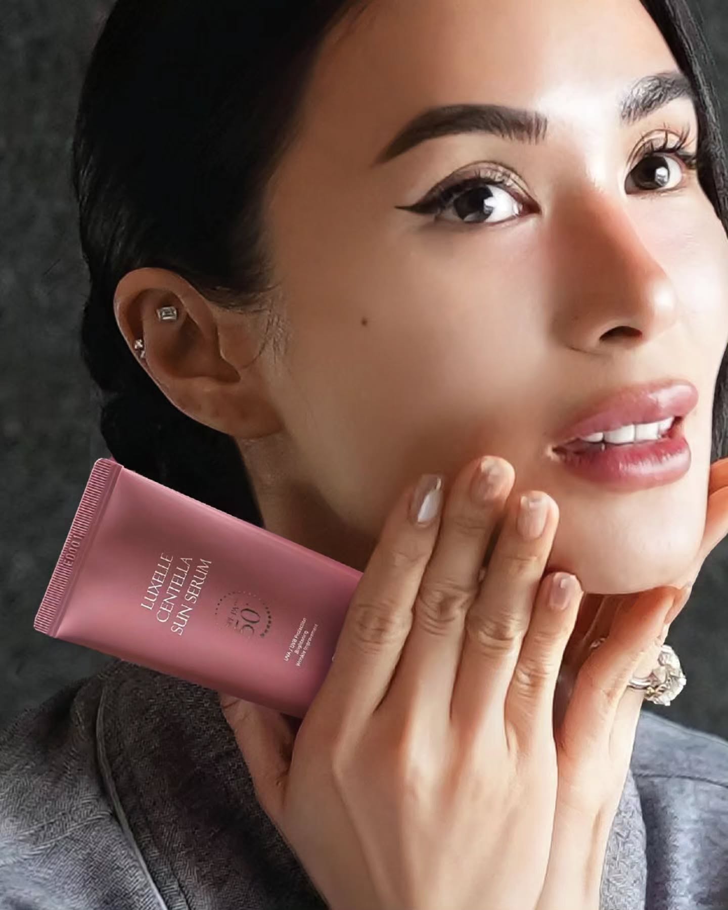 The Luxelle Centella Sun Serum SPF 50++ 50ml