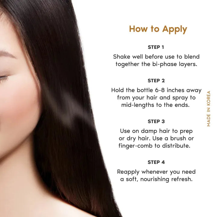 Arcadia Beauty 2-in-1 Keratin Hair Perfume Mist: Musky Rose 100ml