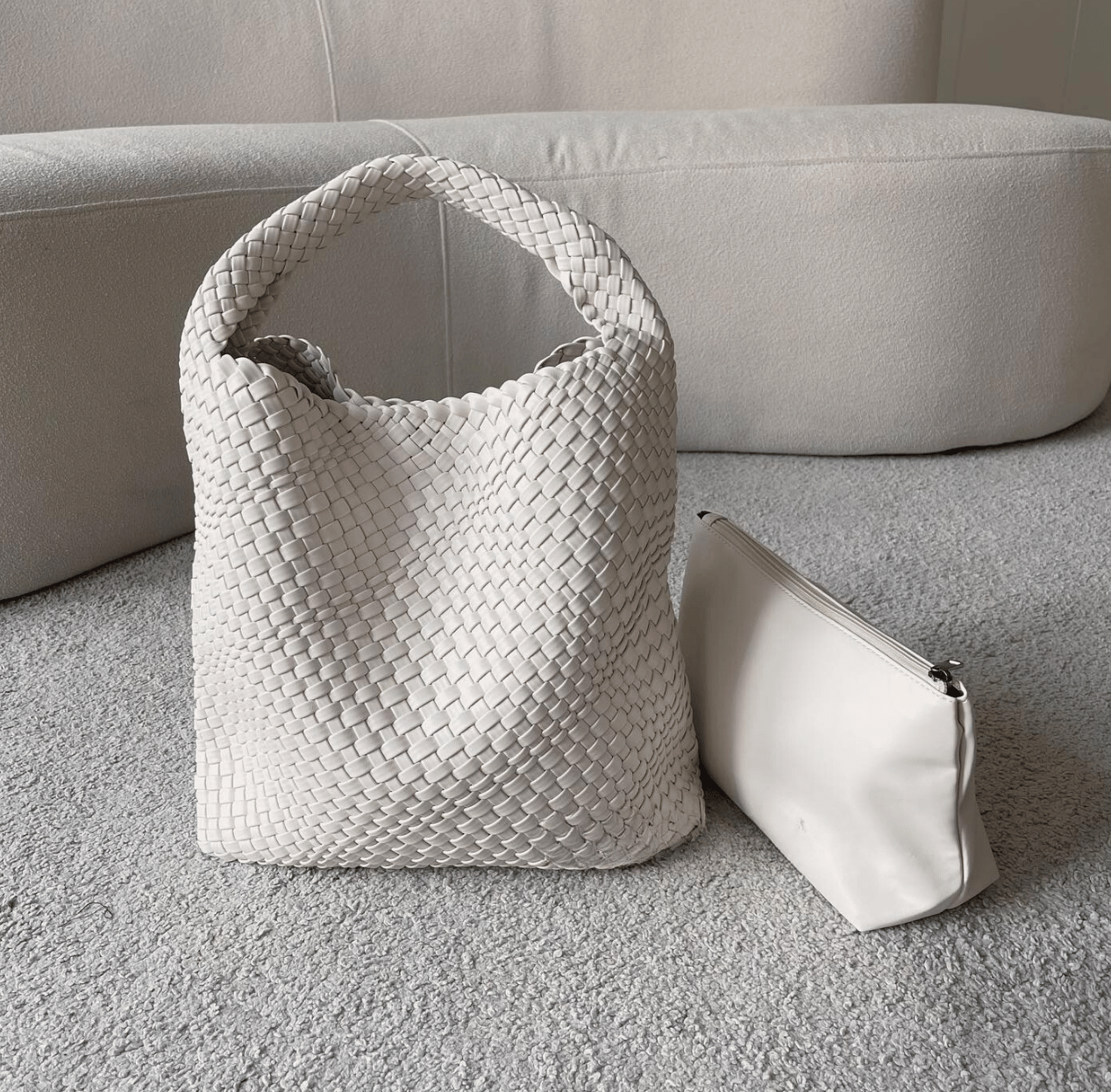 Lavin Maxi Bag PU - White