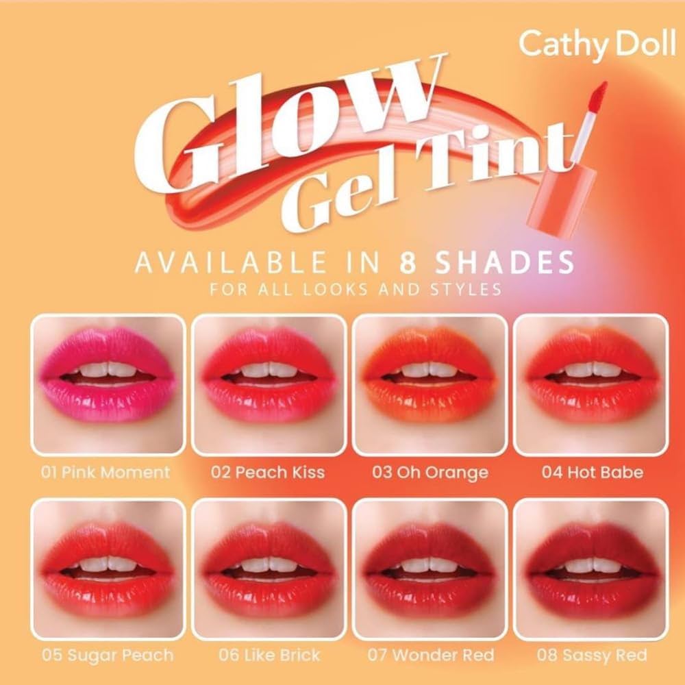Cathy Doll Glow Gel Tint 2.7g - 01 Pink Moment