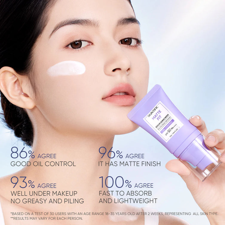 Skintific Matte Fit Serum Sunscreen SPF 50+ PA++ 50g