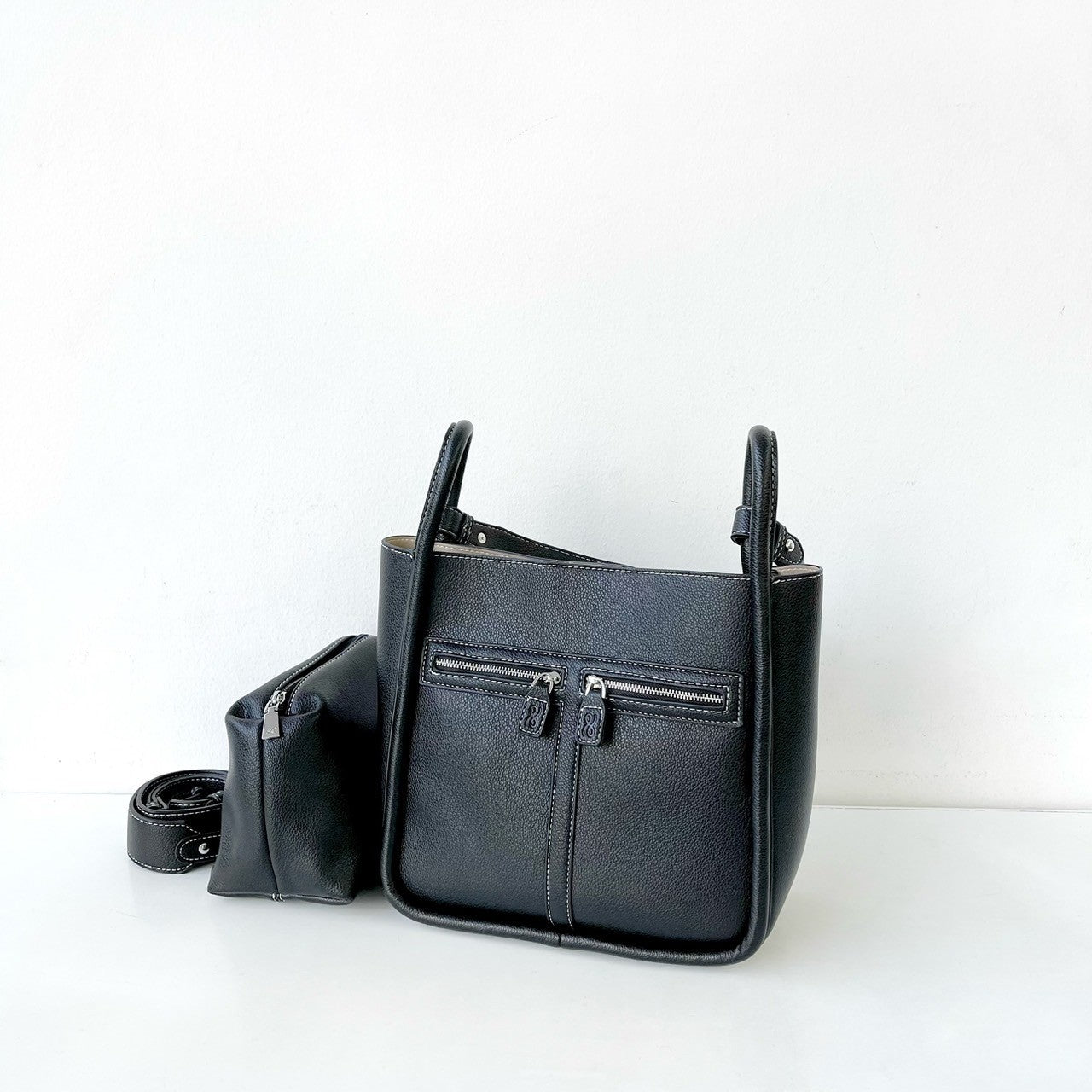 HOLB - Shopping Zippy PU - Black (New)