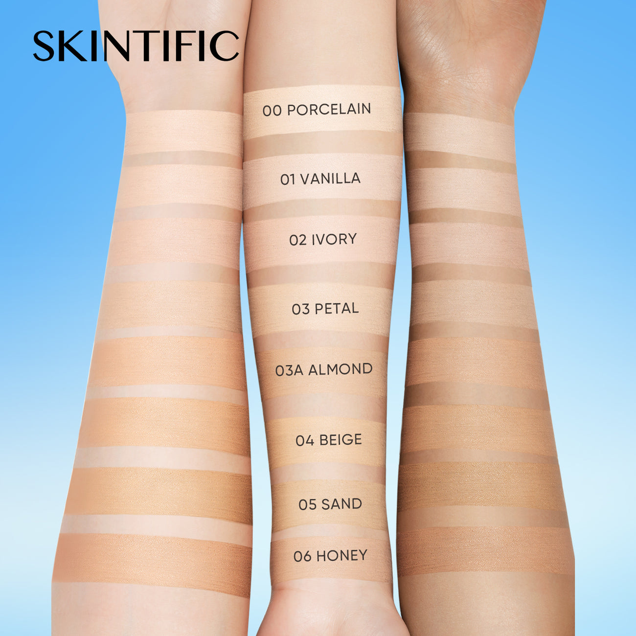 Skintific Cover All Perfect Stay Velvet Matte Cushion Foundation - 06 Honey
