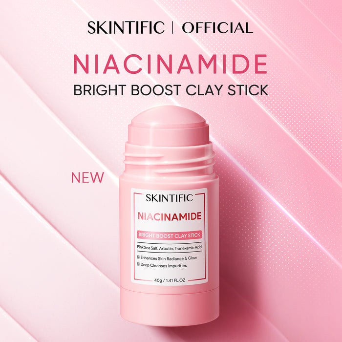 Skintific Niacinamide Bright Boost Clay Stick 40g