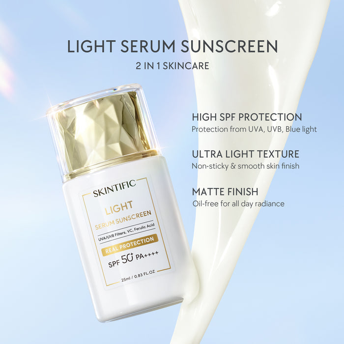 Skintific Light Serum Sunscreen SPF50 PA++ 25ml