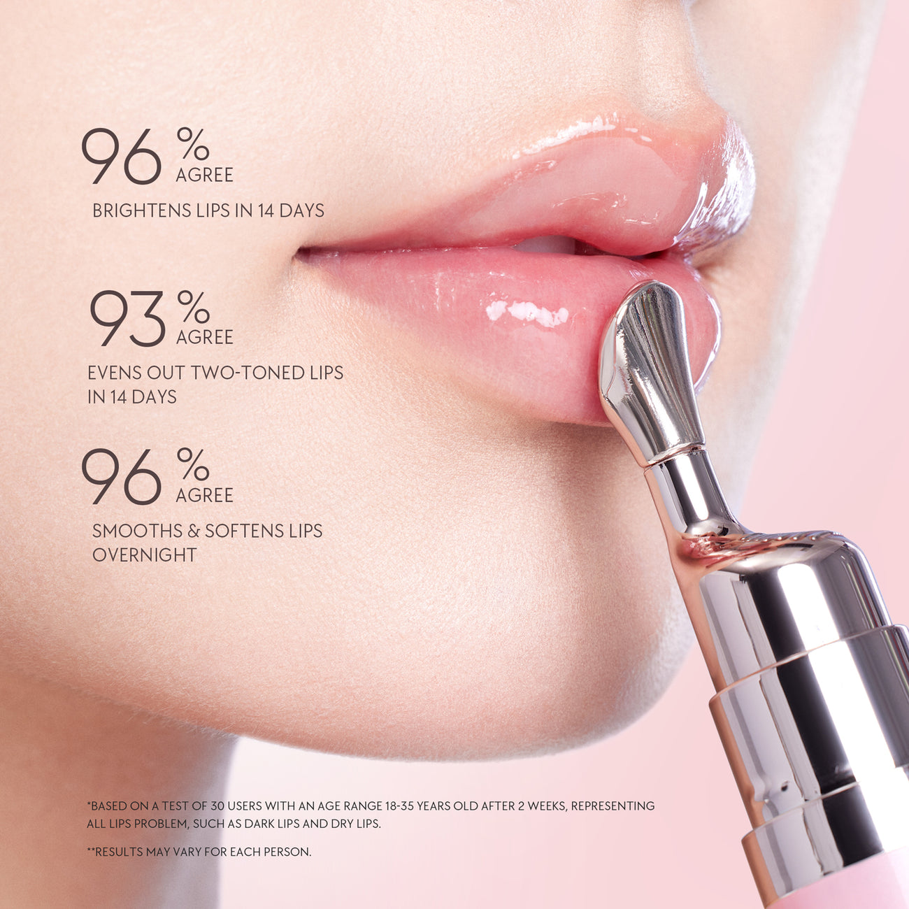 Skintific Peptide Brightening Lip Serum 6.5ml - Clear