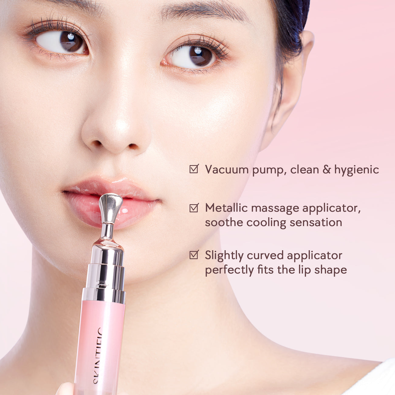 Skintific Peptide Brightening Lip Serum 6.5ml - Clear