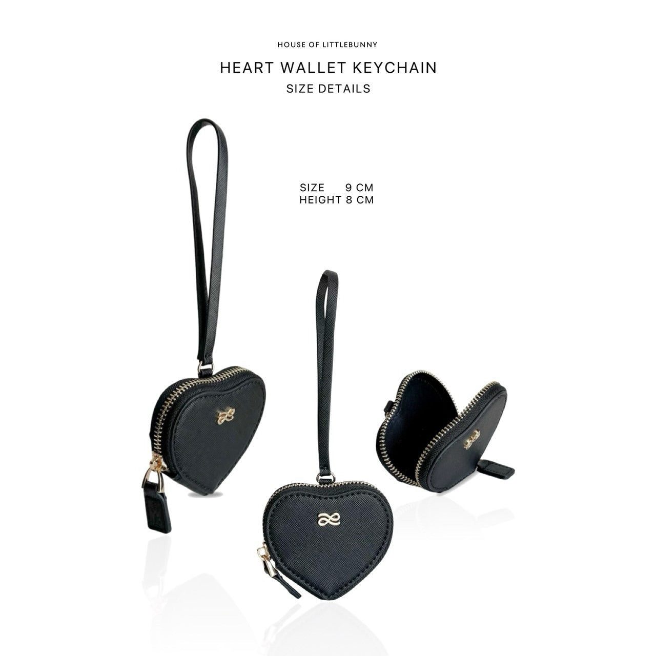 HOLB Accessories - Heart Wallet in Royal Blue