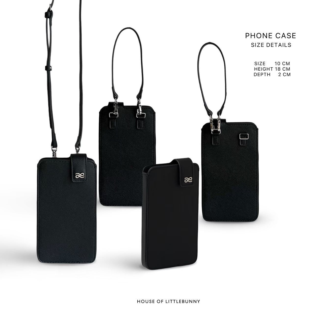 HOLB - New Phone Case + Airpods Pocket - Pearl Grey
