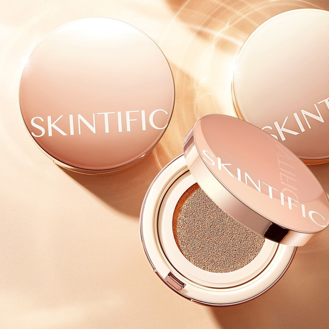 Skintific Cover All Perfect Cushion Foundation - 03A Almond Full Size