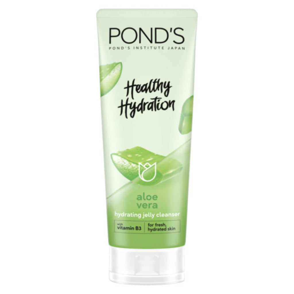 Pond's Healthy Hydration Aloe Vera Hydrating Jelly Cleanser 100g