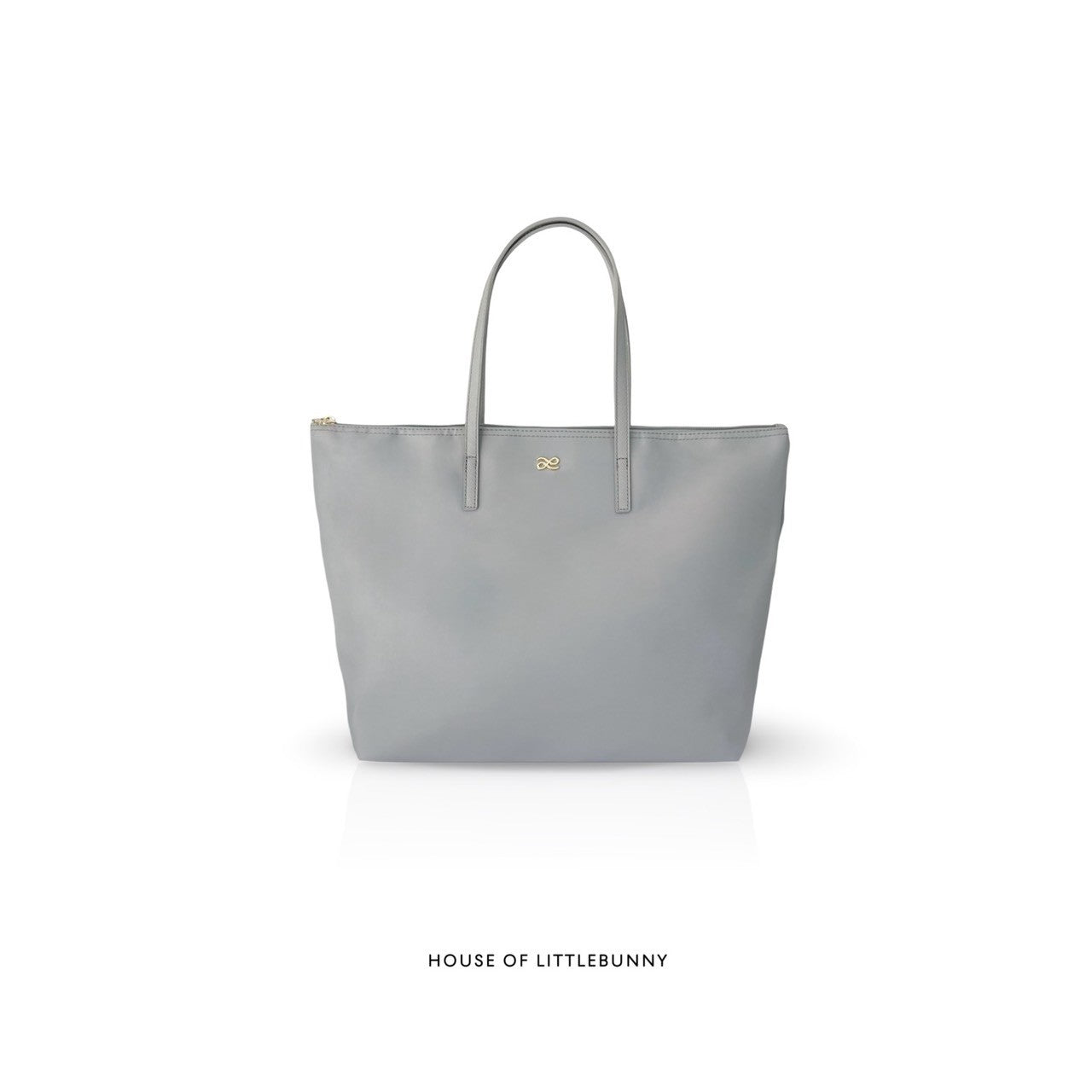 HOLB - Solene Nylon Tote Large - Grey (New)| Holla Bella Australia