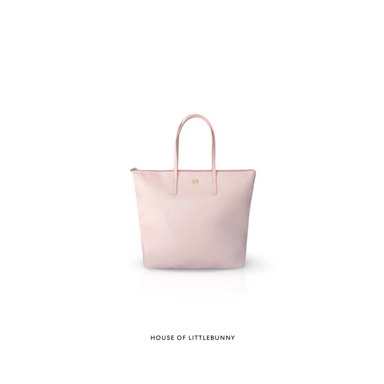HOLB - Solene Nylon Tote Medium - Powder Pink (New)
