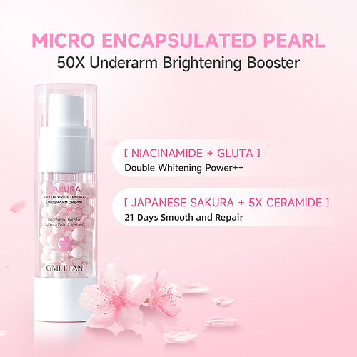GMEELAN Sakura Gluta Brightening Underarm Arm Cream 30g