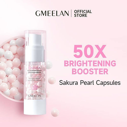 GMEELAN Sakura Gluta Brightening Underarm Arm Cream 30g