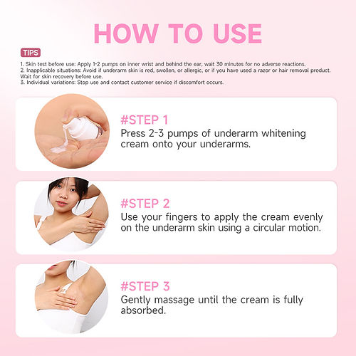 GMEELAN Sakura Gluta Brightening Underarm Arm Cream 30g