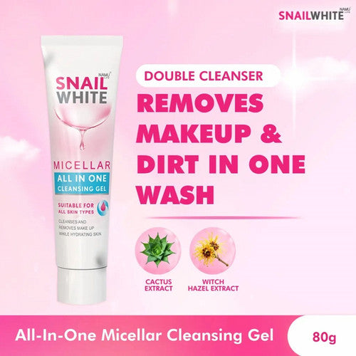 SNAILWHITE Micellar All-in-One Cleansing Gel 80ml