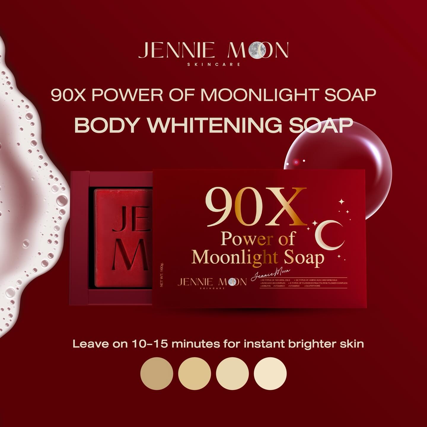 Jennie Moon 90x Power of Moonlight Soap 160g