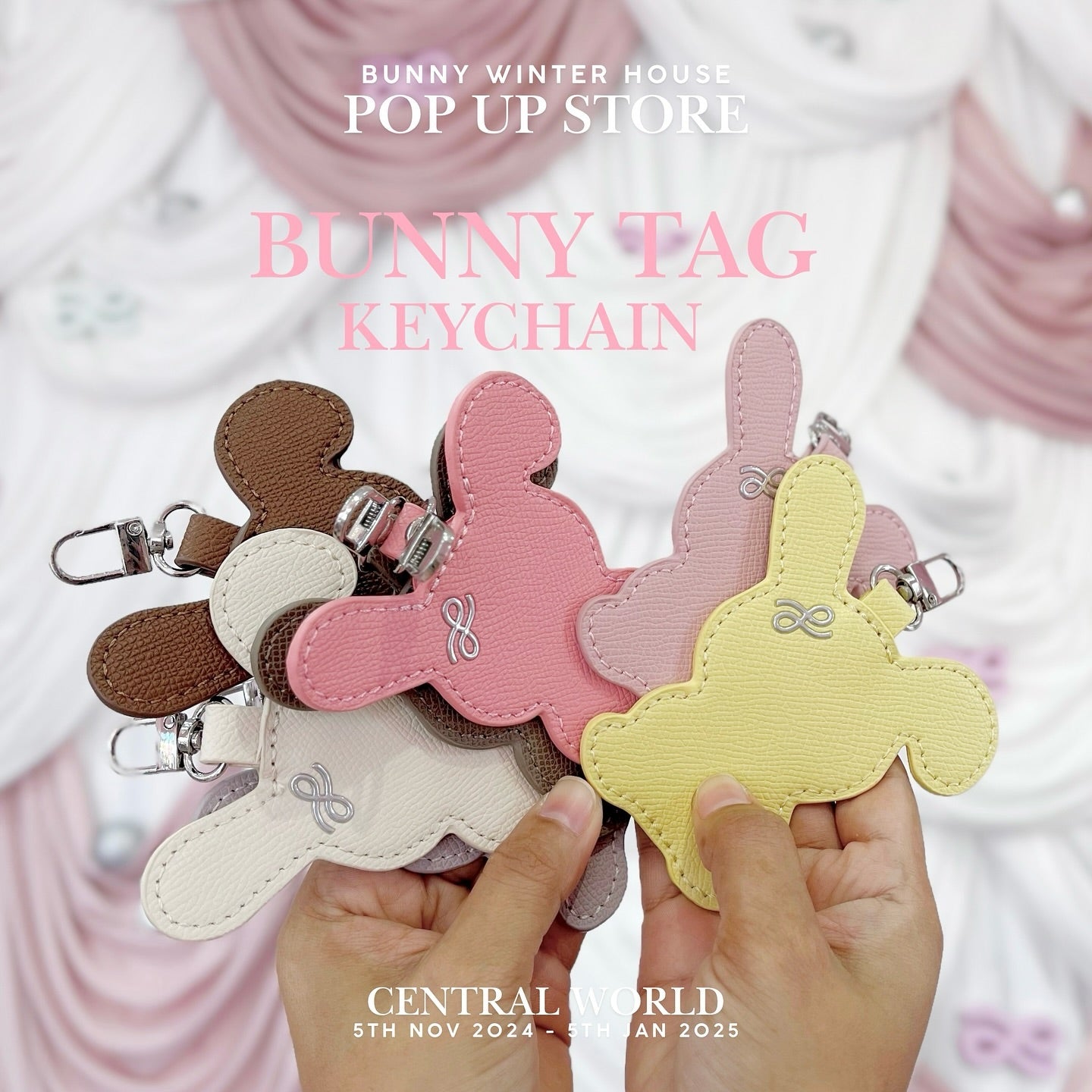 HOLB Accessories - Bunny Tag in Candy
