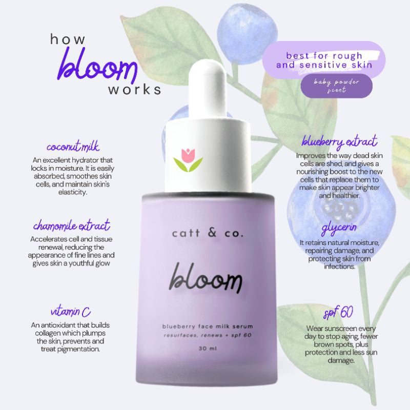 Catt & Co Bright & Free Bloom Serum 30ml