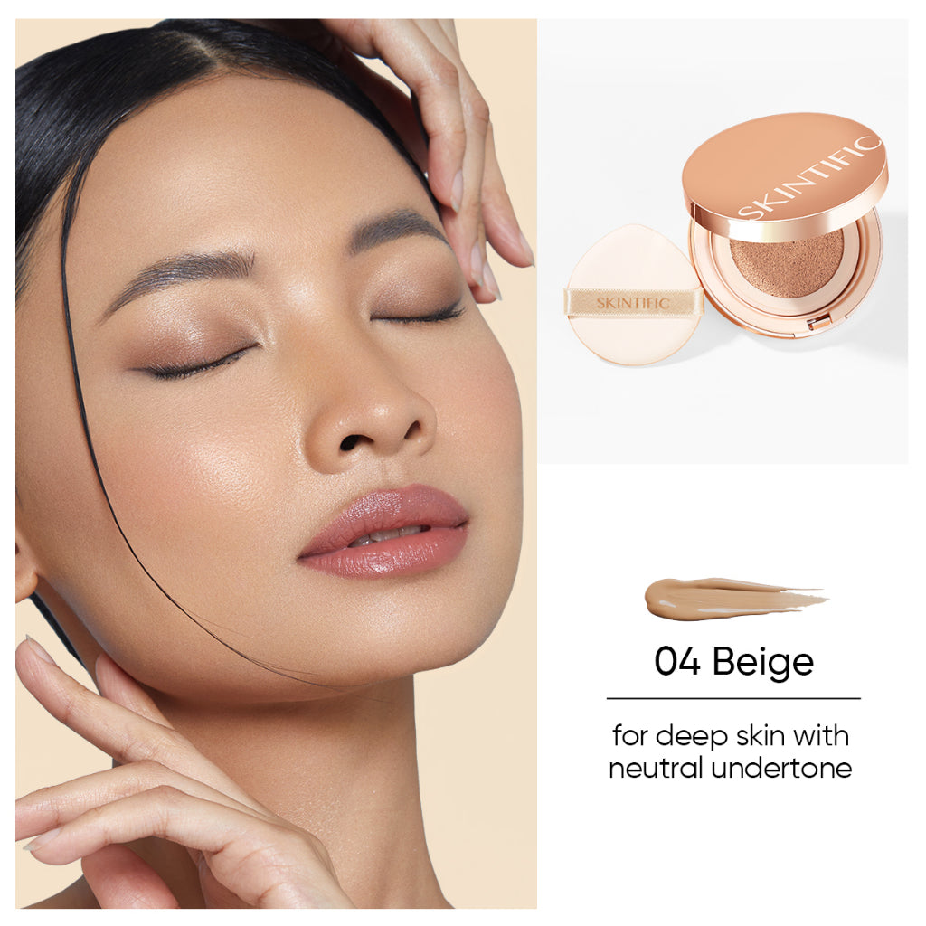 Skintific Cover All Perfect Cushion Foundation - 04 Beige REFILL Only!
