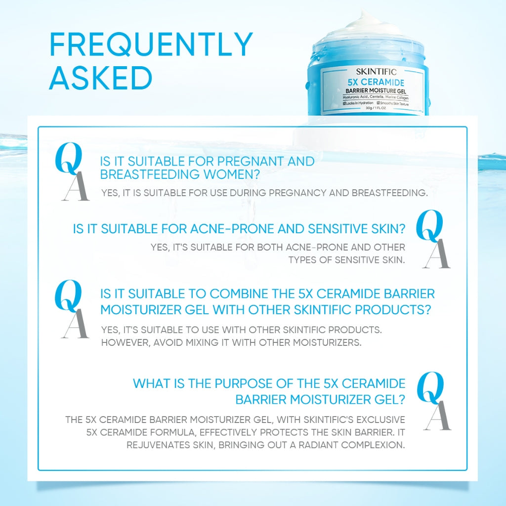 Skintific 5X Ceramide Barrier Repair Moisture Gel 30g