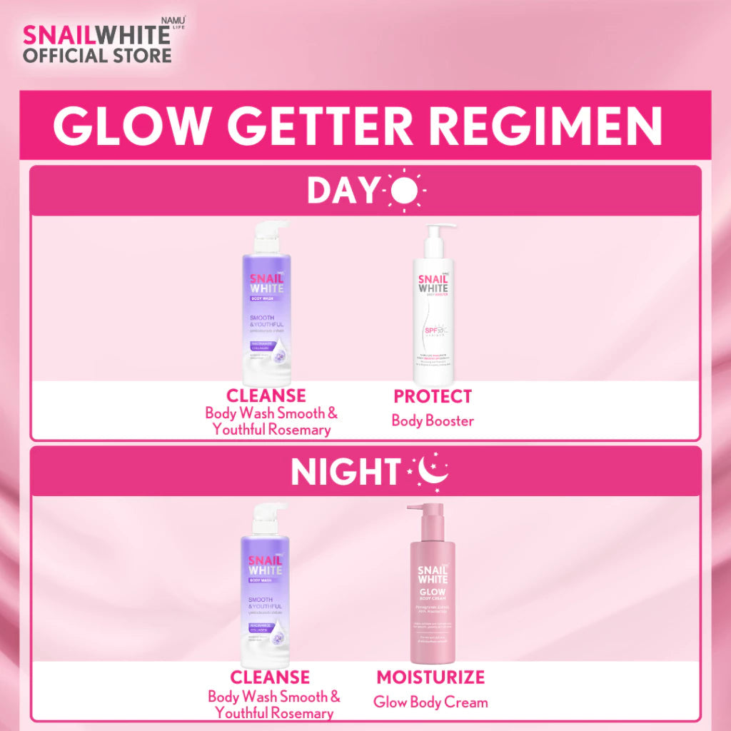 SNAILWHITE Body Wash Smooth & Youthful Rosemary 500ml