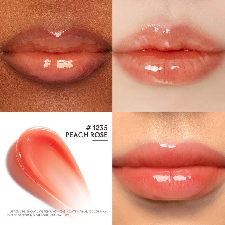 Skintific Peptide Brightening Lip Serum 6.5ml - Peach Rose