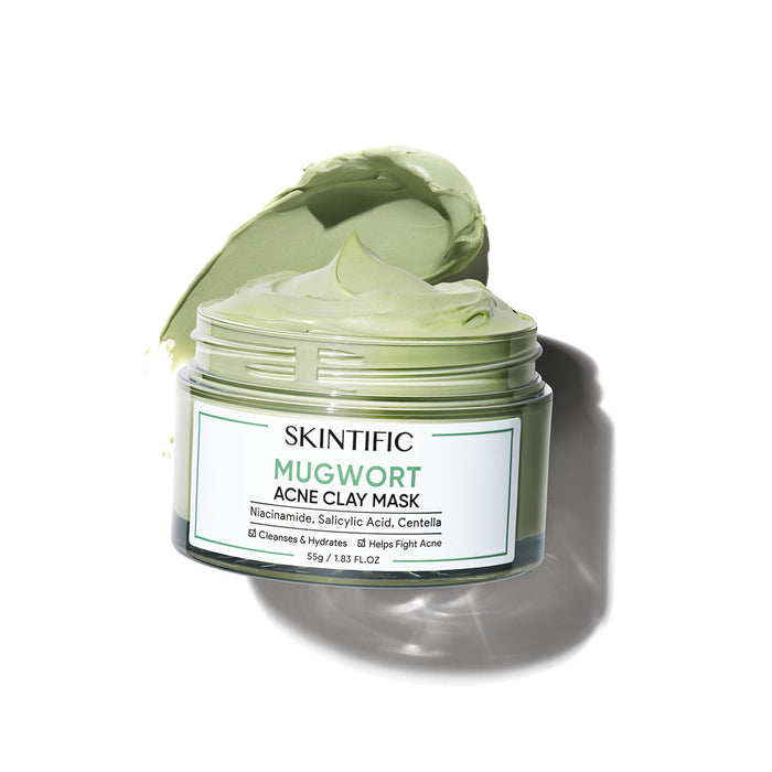 Skintific Mugwort Acne Clay Mask 55g