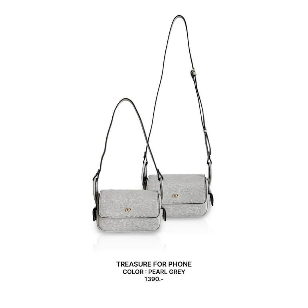 HOLB - Treasure Phone PU - Light Grey (New)