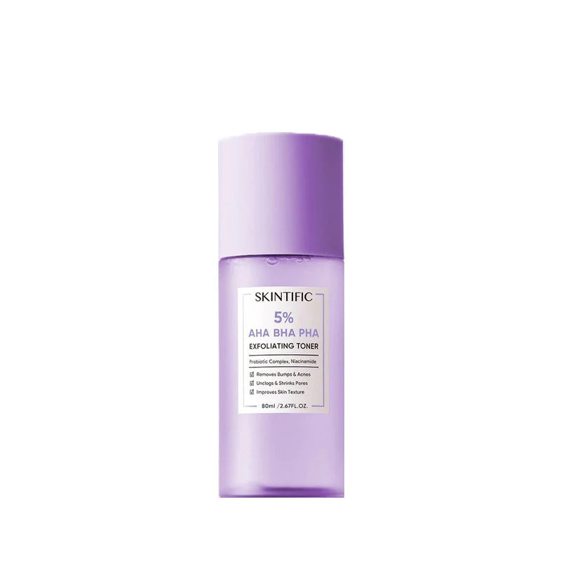 Skintific AHA BHA PHA Exfoliating Toner 80ml