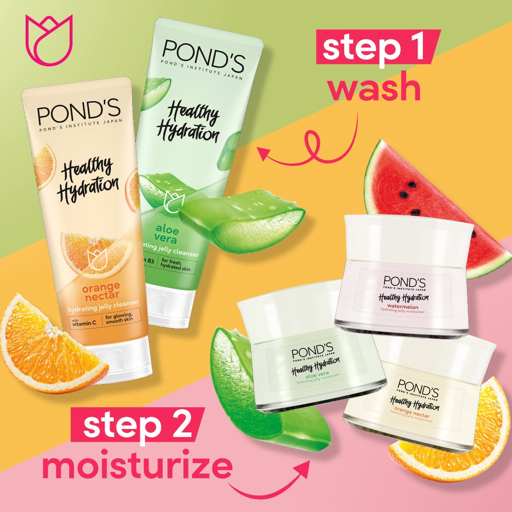 Pond's Healthy Hydration Aloe Vera Glass Skin Toner 110ml