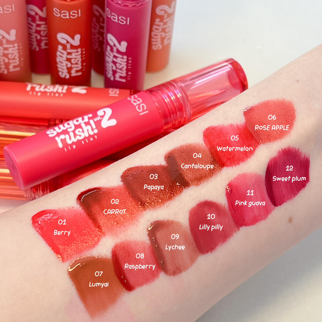 SASI Sugar Rush Lip Tint Vol.2 - 02 Carrot