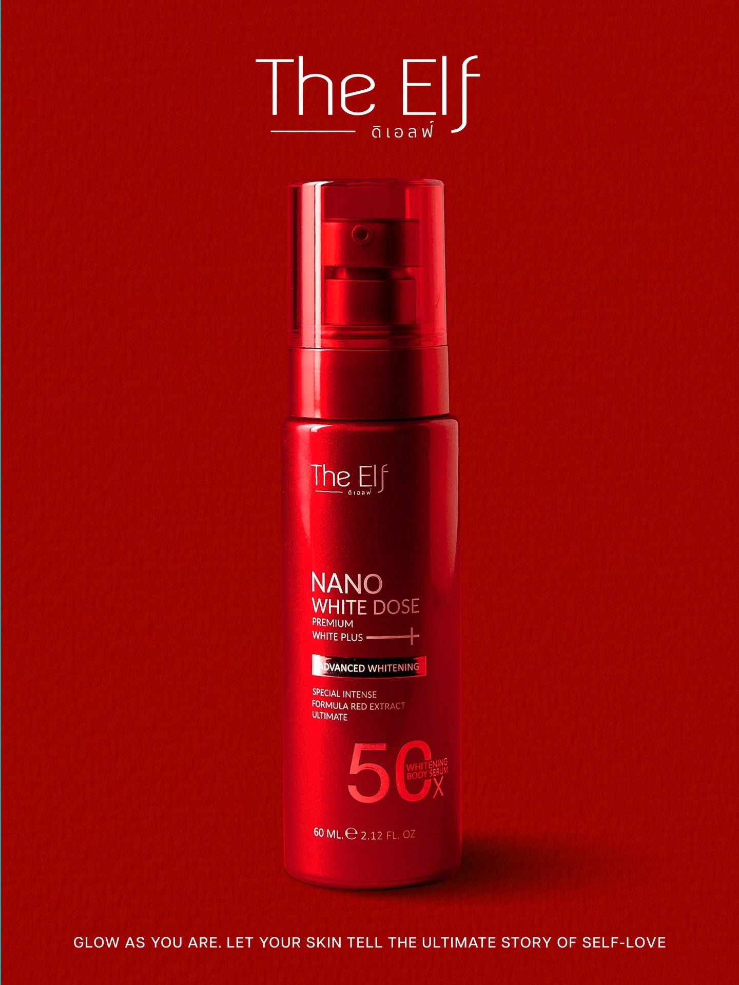 The Elf Nano White Dose Premium White Plus Body Serum 60ml