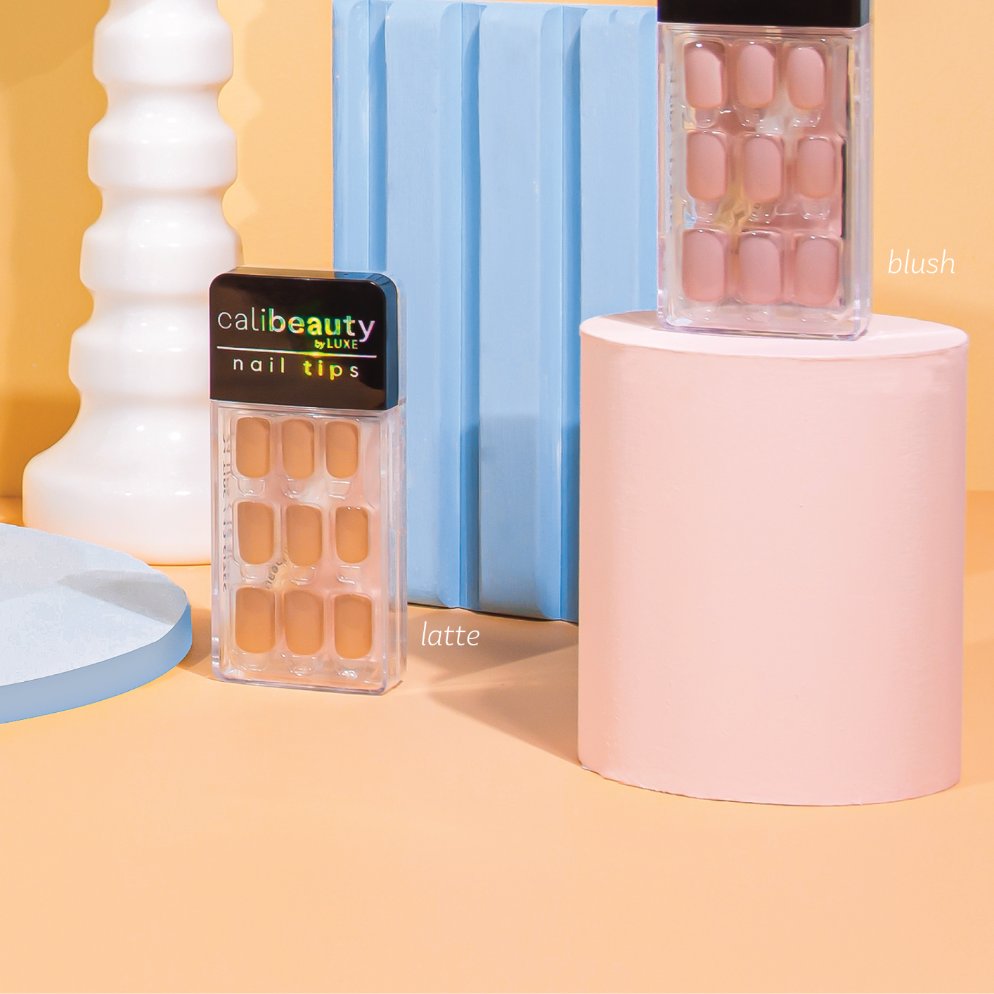 Cali Beauty Press-On Nail Tips (Cloud)