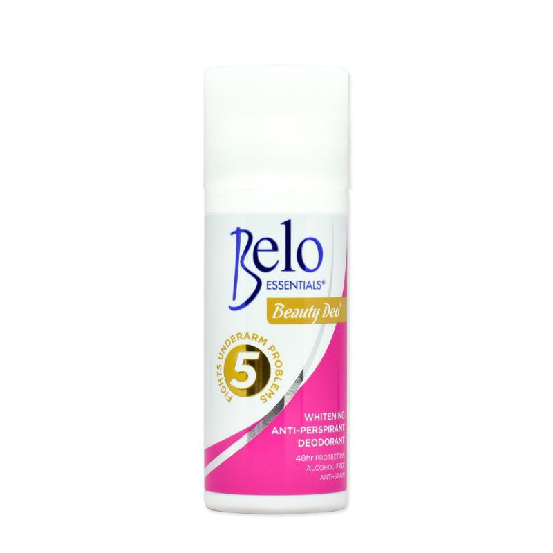 Belo Essentials Beauty Deo Whitening Anti-Perspirant Deodorant Roll On 40ml