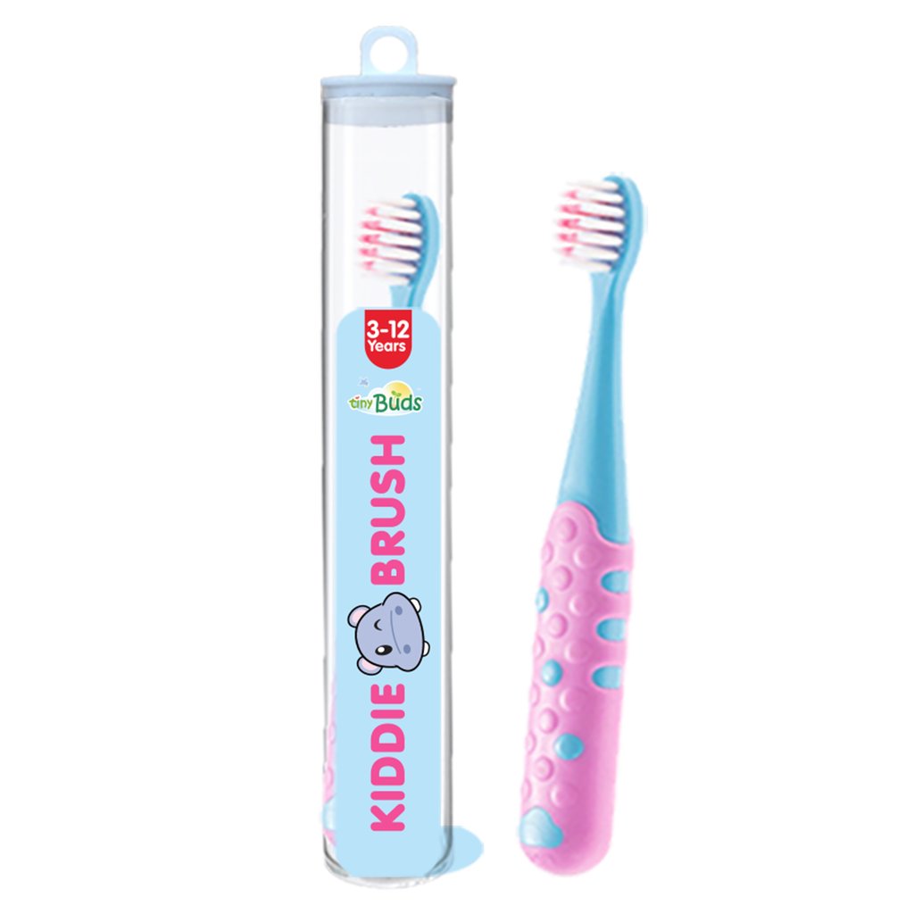Tiny Buds Kiddie Toothbrush 3+ Years (Pink-Blue)