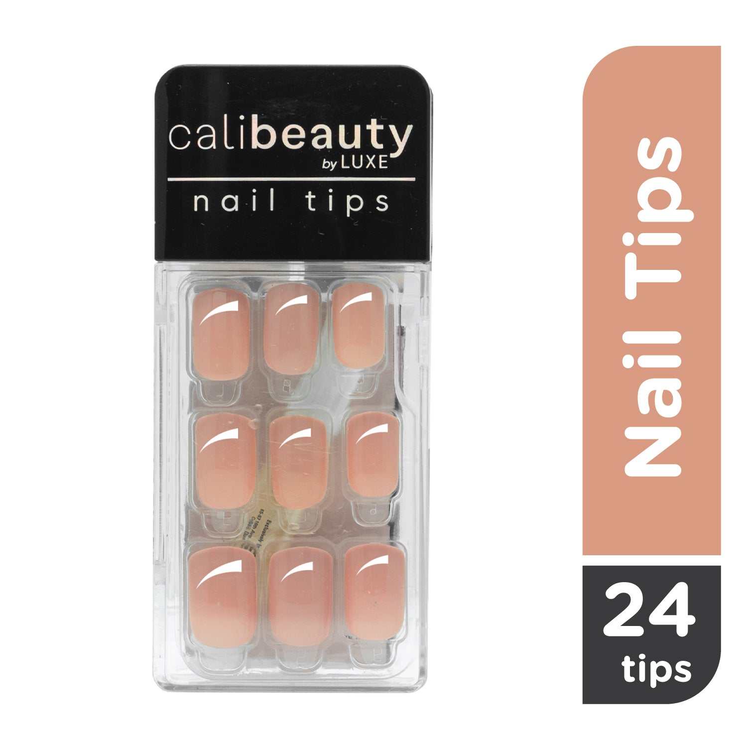 Cali Beauty Press-On Nail Tips (Peachy)