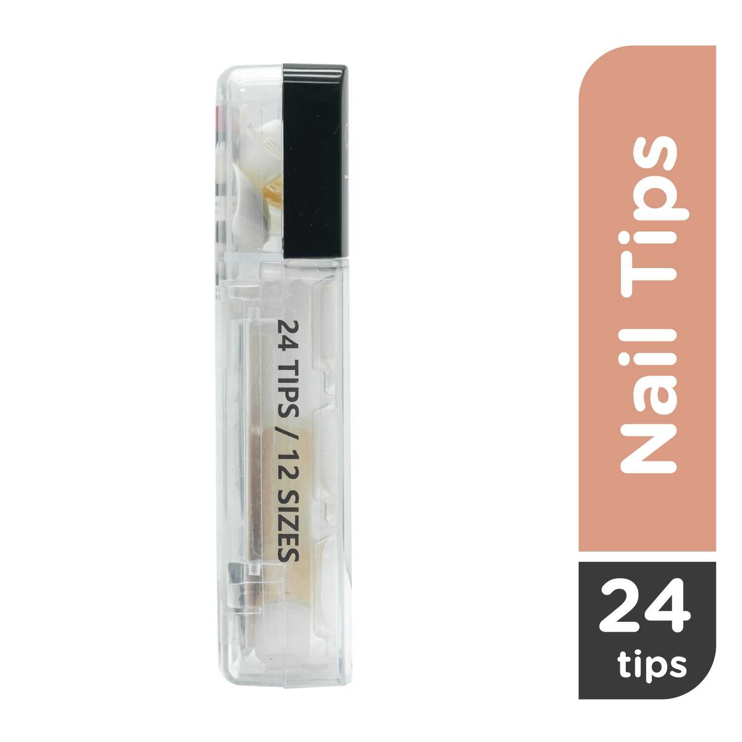 Cali Beauty Press-On Nail Tips (Peachy)
