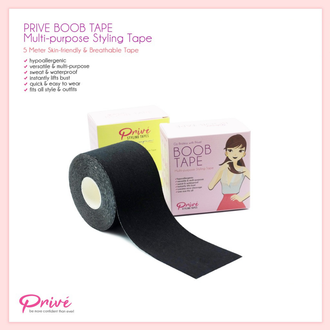Privé Boob Tape (Black)