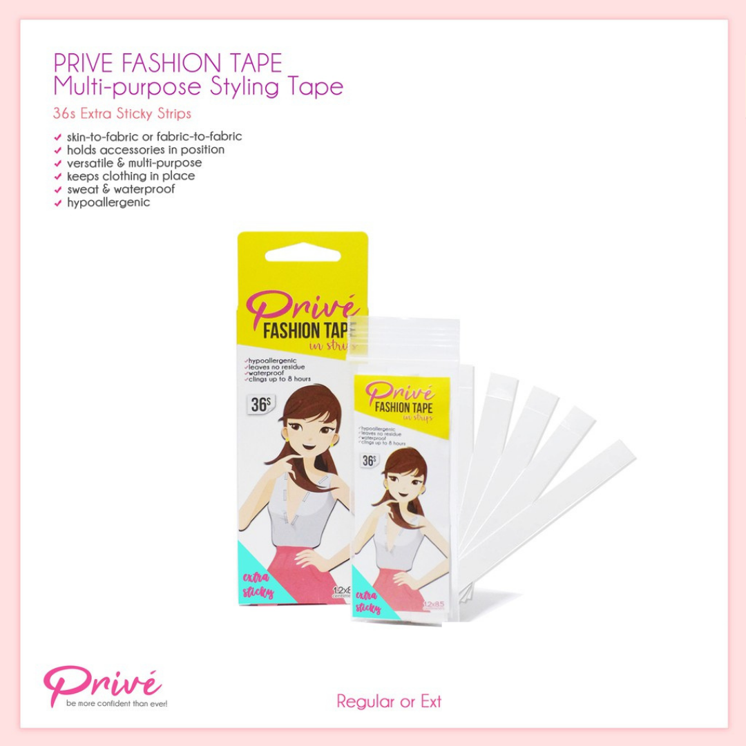 Privé Fashion Tape in Strips (36s)