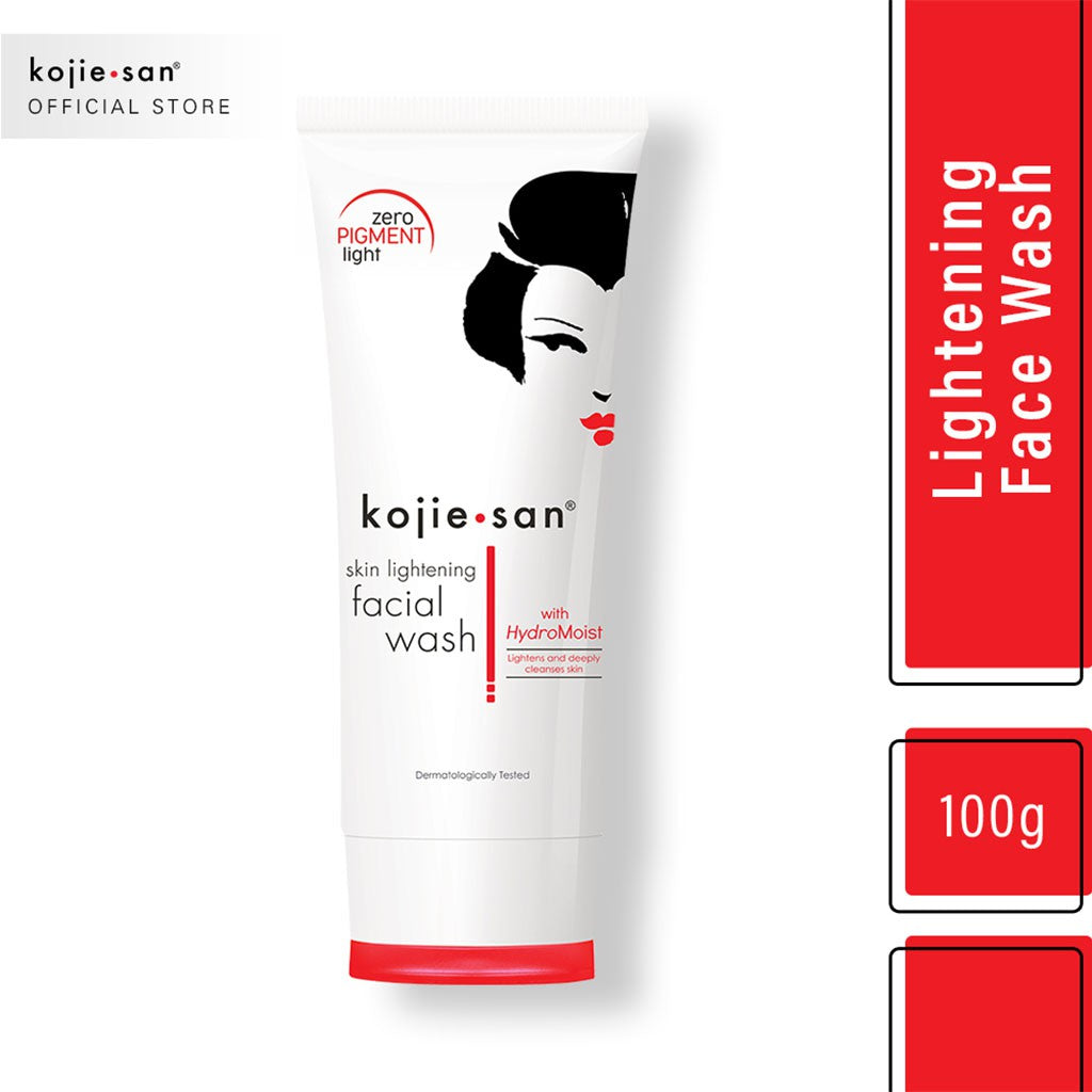 Kojie San Skin Lightening Face Wash with Hydromoist 100g Holla Bella