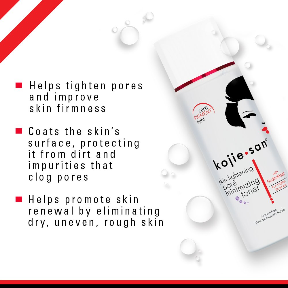 Kojie San Skin Lightening Pore Mimizing Toner with Hydromoist 100ml