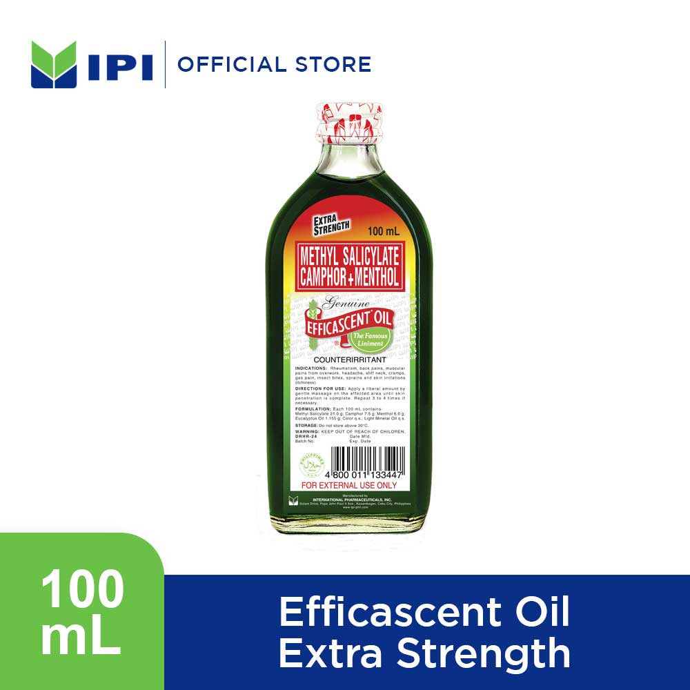 Efficascent oil extra strength 100ml - エッセンシャルオイル