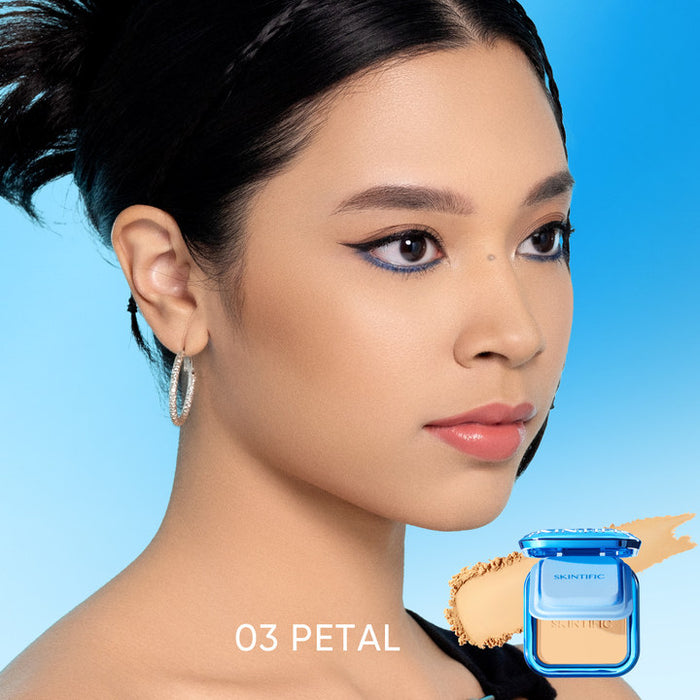 Skintific Official Ultra Cover Pressed Compact Powder - 03 Petal