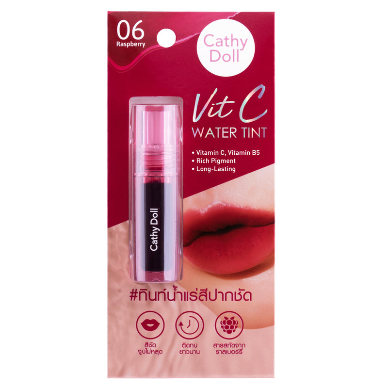 Cathy Doll Vitamin C Water Tint 2.7g - 06 Raspberry